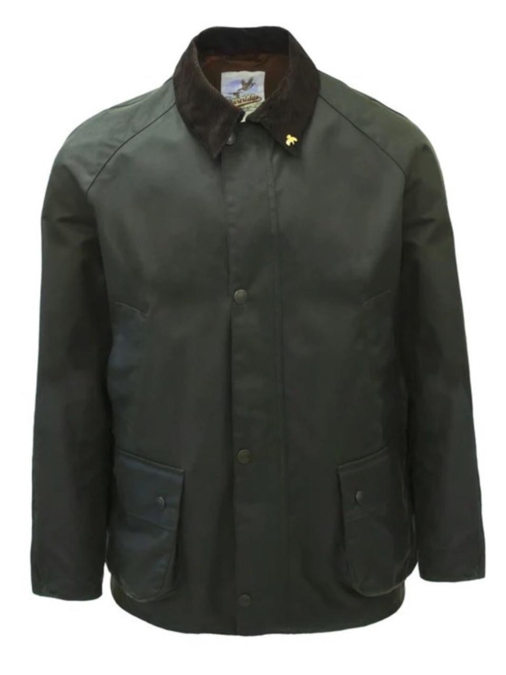 Landowner Wax Walking Jacket / Sage / Made in England / Mens XS 52 cm Chest.